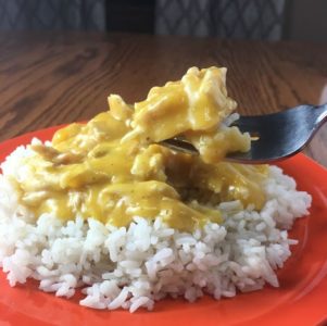 Crock Pot Cheese Chicken and Rice