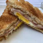 Ham Egg and Cheese Sandwich