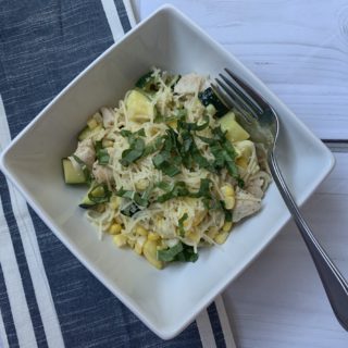 Summer Vegetable Angel Hair