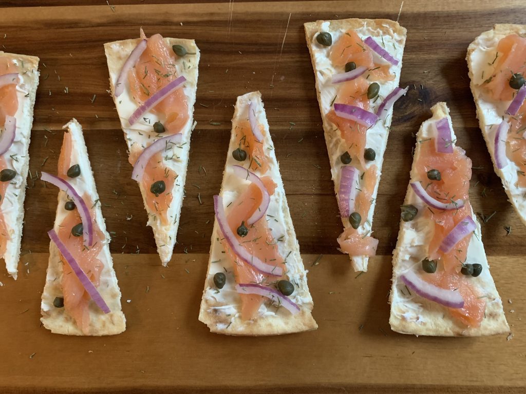 Smoked Salmon Flatbread