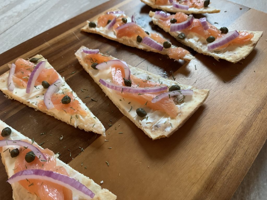 Smoked Salmon Flatbread