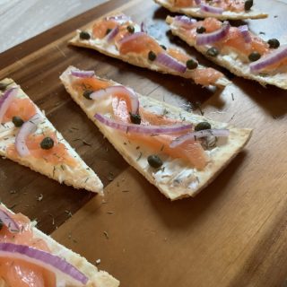 Smoked Salmon Flatbread